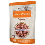 NV CAT WET PATÉ TURKEY 0,07 KG NATURES VARIETY 927808
