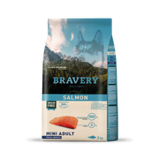 BRAVERY MINI ADULTO SALMON SMALL 2KG ALI032