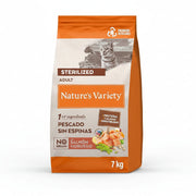 NV CAT HEALTHY GRAIN STERILIZED SALMON 7,00 KG NATURES VARIETY 927176
