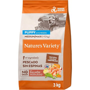 NV DOG NO GRAIN PUPPY MED/MAX SALMON 3,00 KG NATURES VARIETY 967042