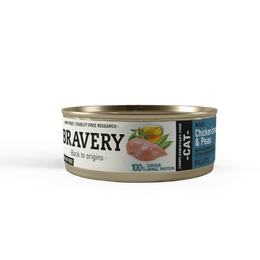 BRAVERY CAT ADULT CHICKEN & PEAS 70G ALI067