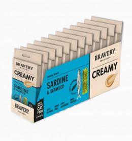 BRAVERY CAT CREAMY SARDINA & SPINACH 56GR ALI162