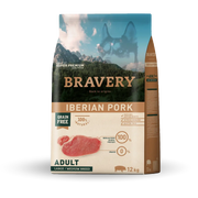 BRAVERY ADULTO PORK IB. MED-LARGE 12KG ALI020