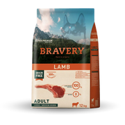 BRAVERY ADULTO LAMB MED-LARGE 12KG ALI026