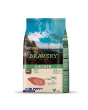 BRAVERY MINI PUPPY CHICKEN SMALL 2KG ALI003