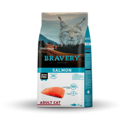 BRAVERY CAT ADULT SALMON 7KG ALI050