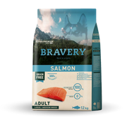 BRAVERY ADULTO SALMON MED-LARGE 12KG ALI030