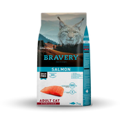 BRAVERY CAT ADULT STERILIZED SALMON 7KG ALI058