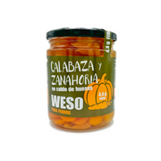 WESO CALABAZA & ZANAHORIA EN CALDO DE HUESO 400ML WEVER