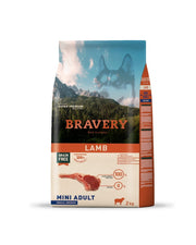 BRAVERY MINI ADULTO LAMB SMALL 2KG ALI029