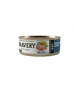 BRAVERY DOG CHICKEN & VEGETABLES 80GR ALI072