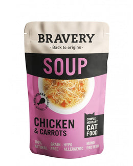 BRAVERY CAT SOUP CHICKEN & CARROTS 40GR ALI166