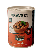 BRAVERY MEATBALLS LAMB 415GR ALI126
