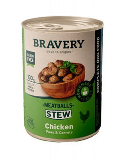 BRAVERY MEATBALLS CHICKEN 415GR ALI125