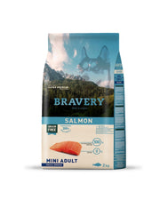 BRAVERY MINI ADULTO SALMON SMALL 2KG ALI032