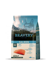 BRAVERY ADULTO SALMON MED-LARGE 4KG ALI001
