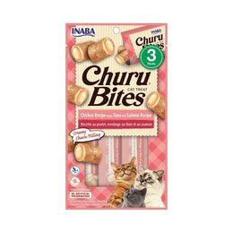 CHURU CAT BITES RECETA POLLO/ATUN/SALMON 3X10G (30G) 061844