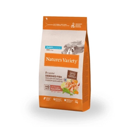 NV DOG NO GRAIN PUPPY MINI SALMON 3,00 KG NATURES VARIETY 967040