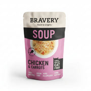 BRAVERY CAT SOUP CHICKEN & CARROTS 40GR ALI166
