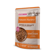 NV BITES IN GRAVY KITTEN POLLO 70G NATURES VARIETY 967894