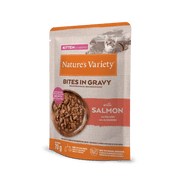 NV KITTEN BITES IN GRAVY SALMON 70G NATURES VARIETY 967895