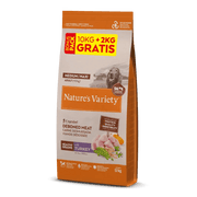 NV DOG HEALTHY GRAIN AD MED/MAX TURKEY 10+2 KG GRATIS NATURES VARIETY967062