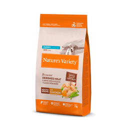 NV DOG HEALTHY GRAIN PUPPY MINI CHICKEN  7,00 KG NATURES VARIETY 967033