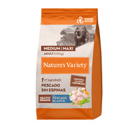 NV DOG HEALTHY GRAIN AD MED/MAX WHTE FISH 3,00 KG NATURES VARIETY 966956