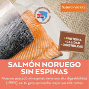 NV CAT NO GRAIN STERILIZED SALMON 7,00 KG NATURES VARIETY 927157