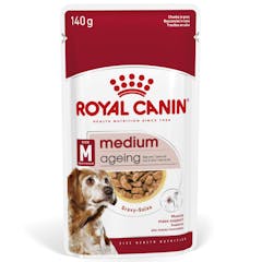 MEDIUM AGEING BOCADITOS EN SALSA 140G ROYAL CANIN 1092000