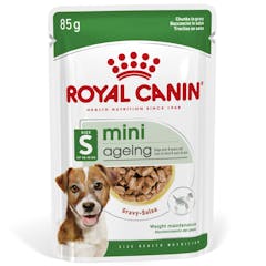 MINI AGEING BOCADITOS EN SALSA 85G ROYAL CANIN 1093000