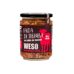 WESO FALDA EN CALDO DE HUESO DE TERNERA 400ML WEFAL