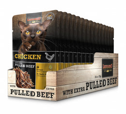 LEONARDO CHICKEN EXTRA PULLED BEEF 70G